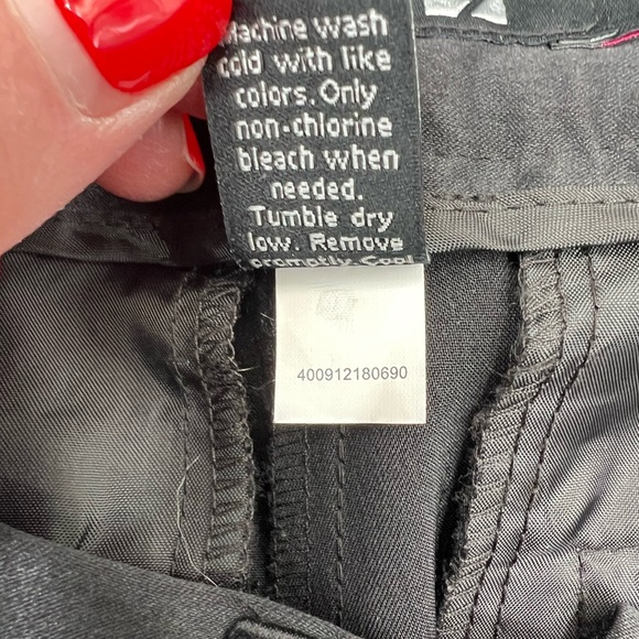 APT. 9 Black Satin Trousers | Size 4 | Stretch Work Pants - Picture 6 of 6